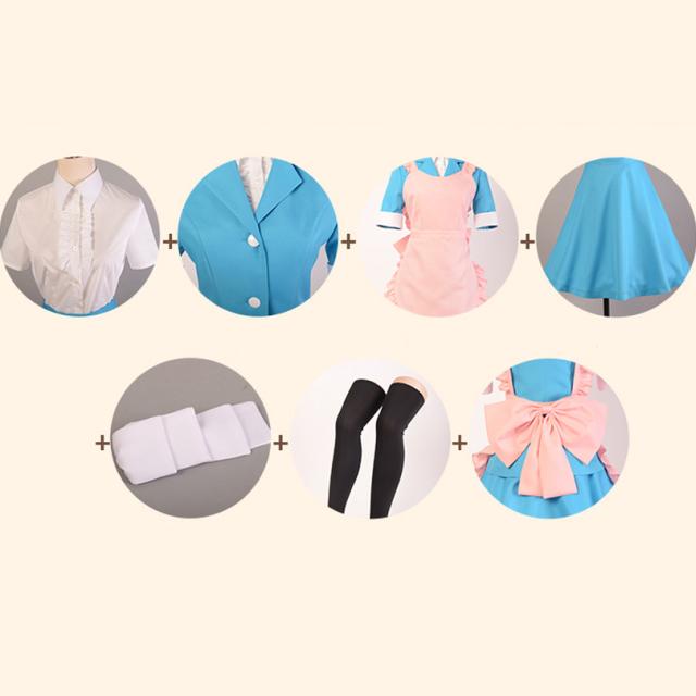 ダンガンロンパ 絶望編 雪染ちさ ゆきぞめちさ こコスプレ衣装 Cos 高品質 新品 Cosplay アニメ コスチュームの通販はau Pay マーケット Cosすき