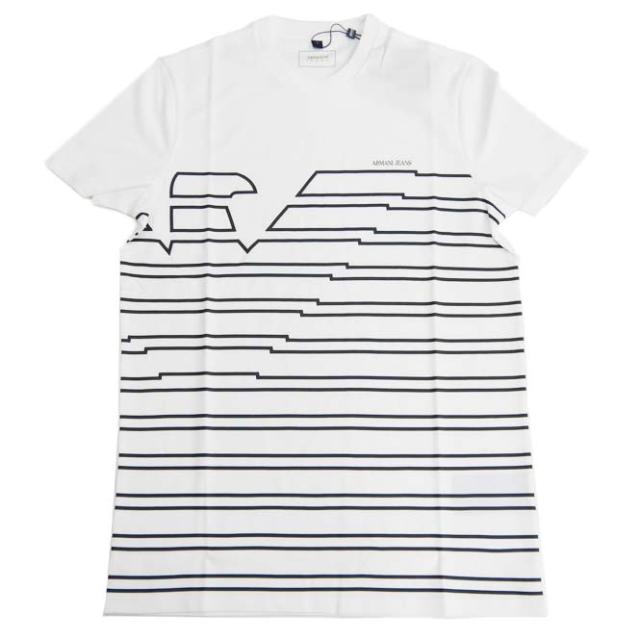 旧作処分セール 70 Off Armani Jeans アルマーニジーンズ メンズクルーネックtシャツ 3y6t37 6jprz ホワイトの通販はau Pay マーケット Tre Style