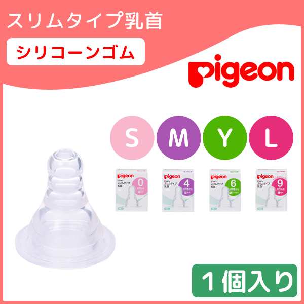 即納 ピジョン スリムタイプ Kタイプ 乳首 Sサイズ Mサイズ Lサイズ 丸穴 スリーカット 1個入り ベビー 替え乳首 Pigeon 哺乳びんの通販はau Pay マーケット Lansh ランシュ