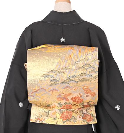 往復送料無料 2泊3日 レンタル 黒留袖 No.031-0553-M