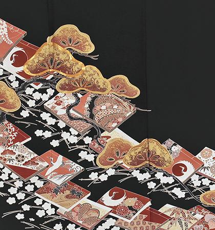 往復送料無料 2泊3日 レンタル 黒留袖 No.031-0121-M