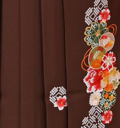 往復送料無料 全部揃って安心 大学 高校 小学生  2泊3日 卒業式袴 レンタル セット 水色地 No.055-0099