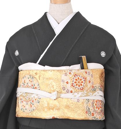 往復送料無料 2泊3日 レンタル 黒留袖 No.031-0586-M