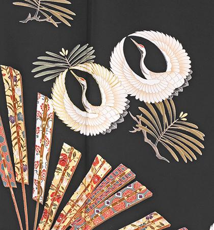 往復送料無料 2泊3日 レンタル 黒留袖 No.031-0451 Mサイズ