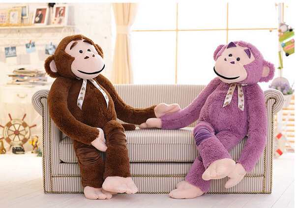 猿 ぬいぐるみ さる サル抱き人形 モンキー 動物ぬいぐるみ イベント お祝い贈り物 誕生日プレゼント130cmの通販はau Pay マーケット タカヤマ商事