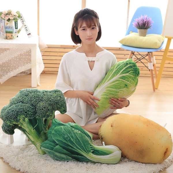 リアル 野菜ぬいぐるみおもちゃ ハクサイクッション抱き枕置物の通販は