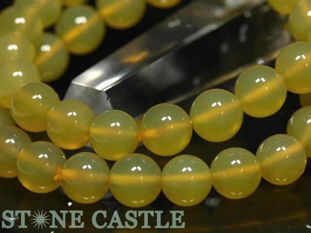 ☆高品質☆【天然石 ブレスレット】イエローオパール (3A) (約9.5〜10mm) パワーストーン 母の日 ギフト_2