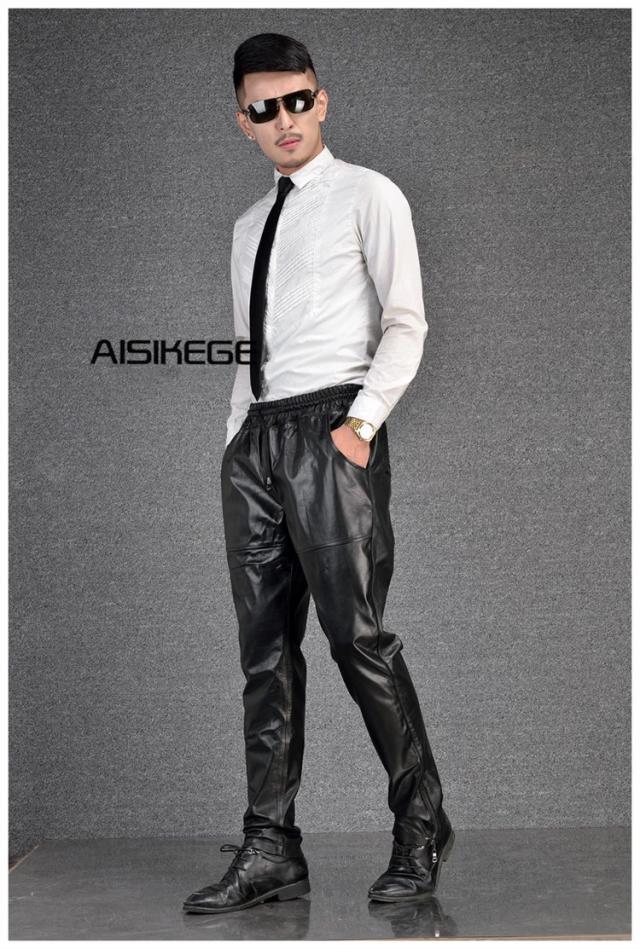 セール お兄系 革ジャン 本革 パンツ 牛革 メンズ ライダース スキニーパンツ フェイクレザー メンズファッション ボトムス パンツの通販はau Pay マーケット K R L