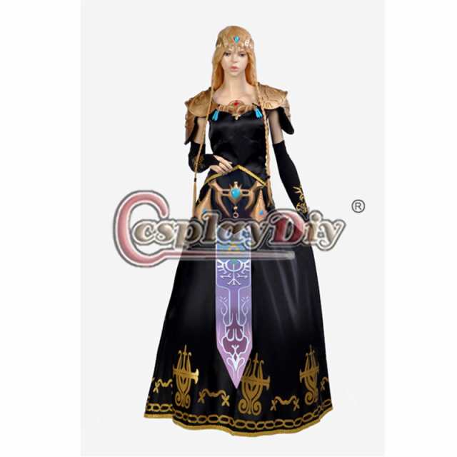 高品質 高級コスプレ衣装 ゼルダの伝説 風 ゼルダ姫 タイプ The Legend Of Zelda Princess Zelda Twilight  Princess dress Ver.2 ｜au PAY マーケット