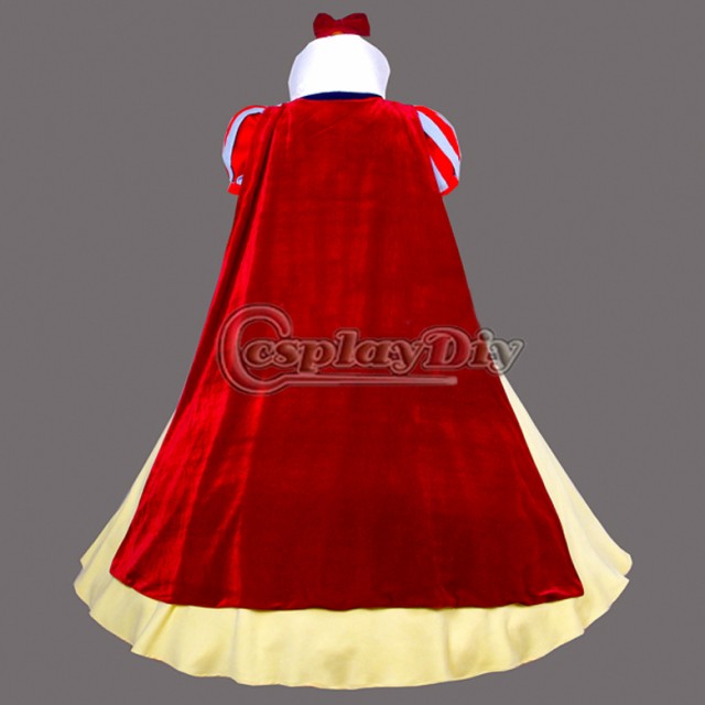 高品質 高級コスプレ衣装 ハロウィン ディズニー プリンセス ドレス 白雪姫 風 Snow White Princess Dress With Cape Cosplay Christmasの通販はau Pay マーケット ワタナベコーポレーション