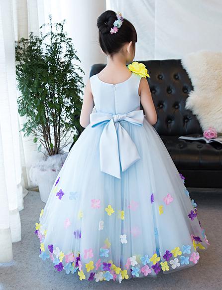 ブルー 子供ドレス ワンピース キッズ服 子供服 女の子 ワンピース 子ども 発表会 演出舞台 結婚式 卒業園 入園式 100 160cmの通販はau Pay マーケット Dream洋服屋