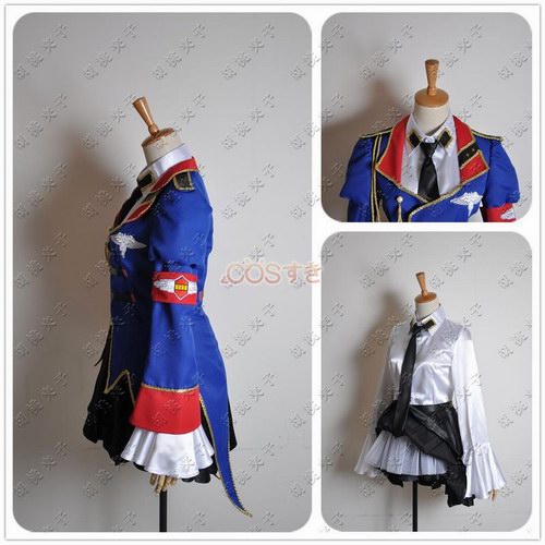 送料無料 コードギアス 亡国のアキト レイラ マルカル コスプレ衣装 COS  高品質 新品 Cosplay アニメ コスチューム