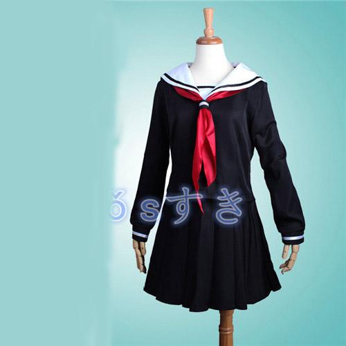 コスプレ衣装 地獄少女 じごくしょうじょ 閻魔あい セラー服 COS 高 