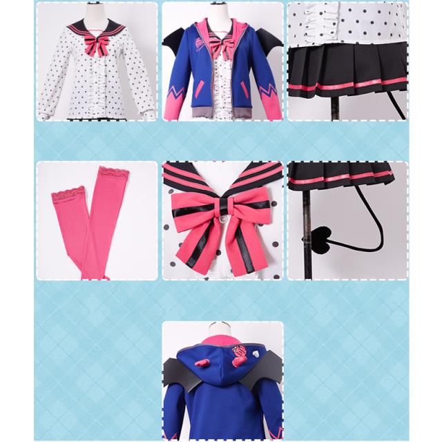 ラブライブ！ 小悪魔編 未覚醒 矢澤にこ やざわ にこ 風 コスプレ衣装 高品質 新品 Cosplay アニメ イベント パーティー 仮装　_5