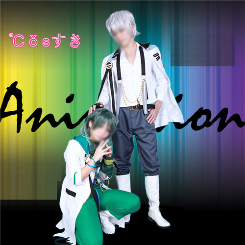 コスプレ衣装 ツキウタ 水無月涙 みなづきるい 霜月隼  しもつきしゅん  風 コスプレ衣装COS 高品質 新品 Cosplay アニメ コスチューム