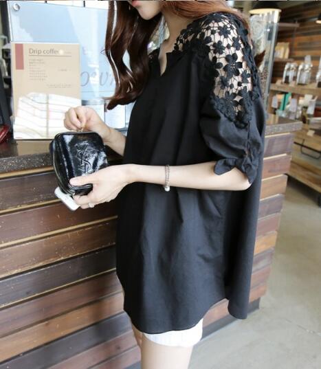 森ガールtシャツ夏新品t レディースファッション五分袖レースｔシャツ 半袖トップスｖネック上着カットソー ブラウス前開きシャツ2色 の通販はau Pay マーケット Aqui Te Amo