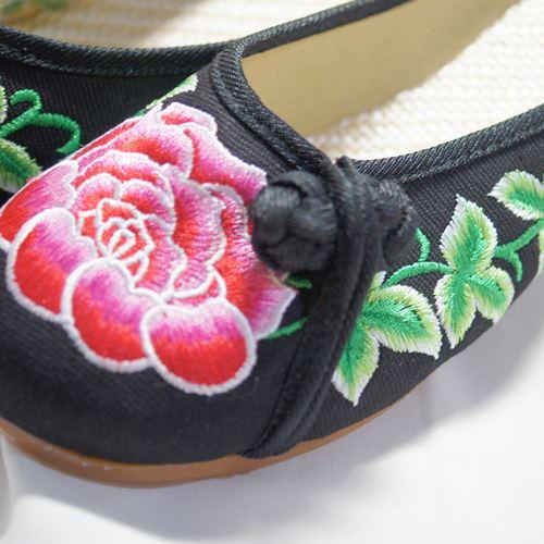 刺繍サンダル 薔薇 黒の通販はau Pay マーケット 天宝堂 横浜中華街