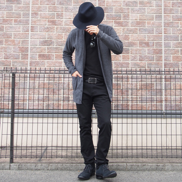 ロングカーディガンで秋のキレイめモノトーンコーデの通販はau Pay マーケット Topism メンズファッション