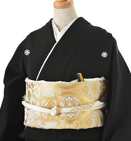 往復送料無料 2泊3日 レンタル 黒留袖 No.031-0122-M