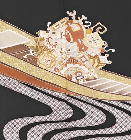 往復送料無料 2泊3日 レンタル 黒留袖 No.031-0320-Sの通販はau PAY