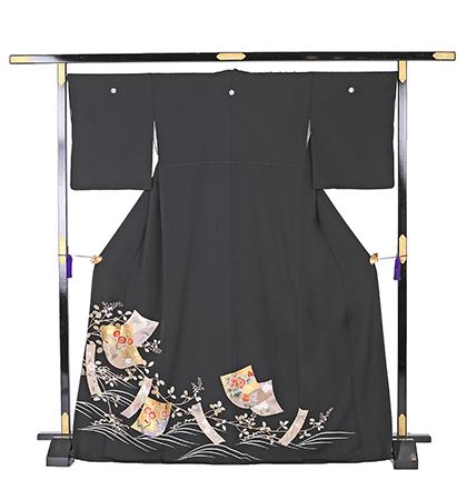 往復送料無料 2泊3日 レンタル 黒留袖 No.031-0581-M