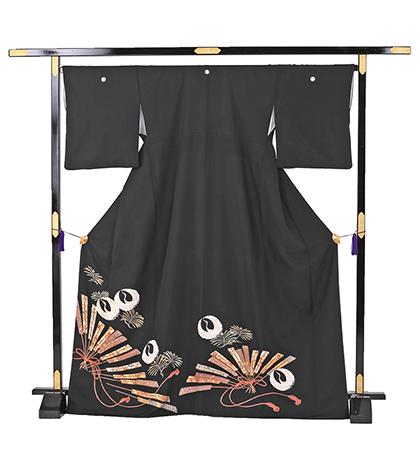 往復送料無料 2泊3日 レンタル 黒留袖 No.031-0121-M