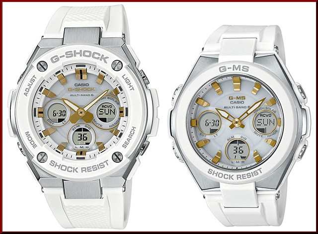 Casio G Shock Baby G カシオ Gショック ベビーg ソーラー電波腕時計 ペアウォッチ Gst W300 7ajf Msg W100 7a2jf 送料無料 の通販はau Pay マーケット Bright