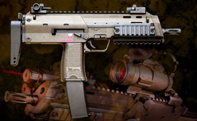 KSC MP7A1 タクティカル ガスブローバック TAN（KSCMP7A1TT