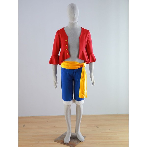 コスプレ 衣装 ワンピース マンキーd ルフィ 4代目服 赤 コスチューム 送料無料の通販はau Pay マーケット Jstyles