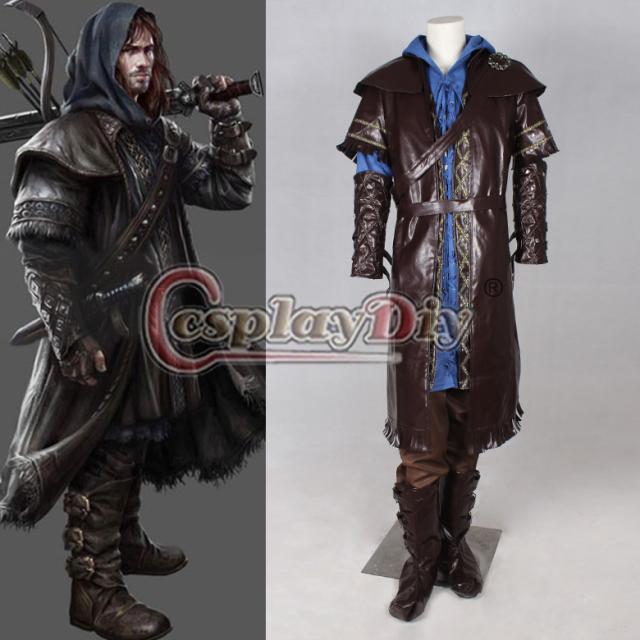 高品質 高級コスプレ衣装 ハロウィン ホビット 竜に奪われた王国 風 The Hobbit- The Desolation of Smaug tauriel Costume Cosplayの通販は