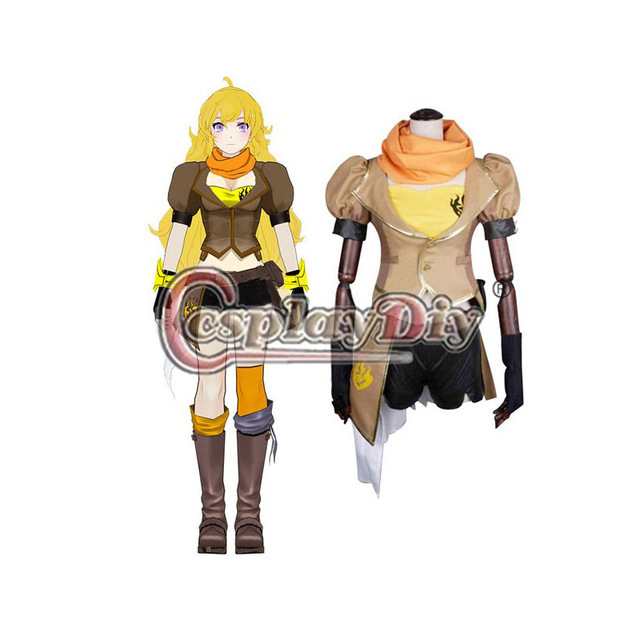 高品質 高級 コスプレ衣装 Rwby ルビー 風 ヤン シャオロン タイプ オーダーメイド Yang Xiao Long Yellow Rwby Cosplay Costumeの通販はau Pay マーケット ワタナベコーポレーション