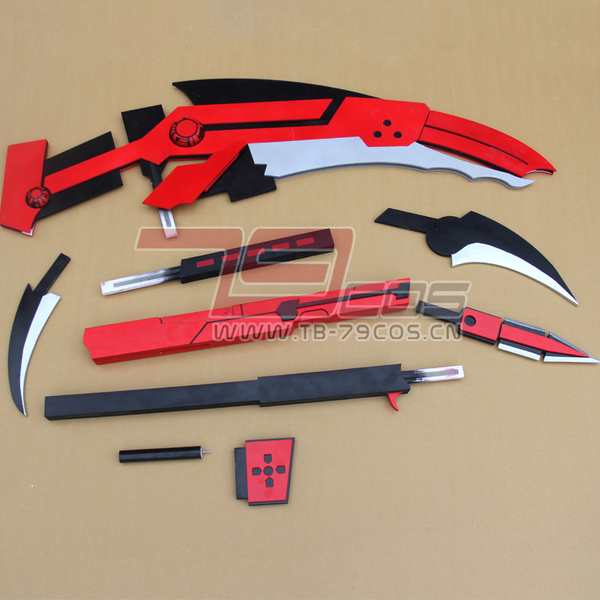 高品質 高級 コスプレ道具 オーダーメイド RWBY ルビー 風 ルビー・ローズ タイプ 武器（模造）衣装 装備 Ver.1｜au PAY マーケット