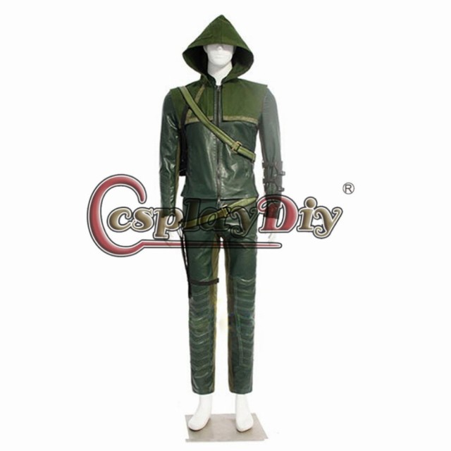 高品質 高級コスプレ衣装 グリーンアロー 風 オリバー・クイーン タイプオーダーメイド Green Arrow Cosplay Arrow  Oliver Queen｜au PAY マーケット