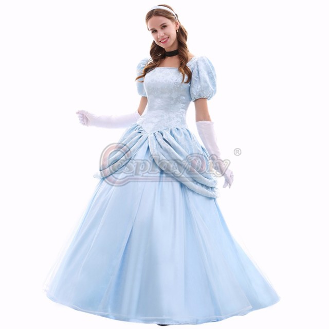 高品質 高級コスプレ衣装 ディズニー 風 シンデレラ プリンセス タイプ オーダーメイド ドレス Cinderella Dress Costume  Wedding Party｜au PAY マーケット