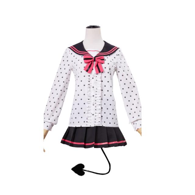 ラブライブ！ 小悪魔編 未覚醒 矢澤にこ やざわ にこ 風 コスプレ衣装 高品質 新品 Cosplay アニメ イベント パーティー 仮装　_3