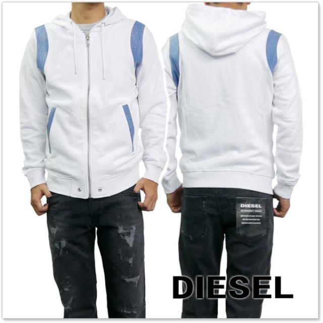 セール 60 Off Diesel ディーゼル メンズジップアップパーカー S Cast 00szey 0bapg ホワイトの通販はau Pay マーケット Tre Style