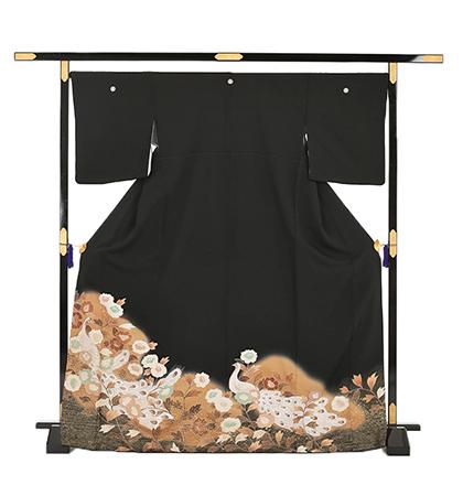 往復送料無料 2泊3日 レンタル 黒留袖 No.031-0122-M