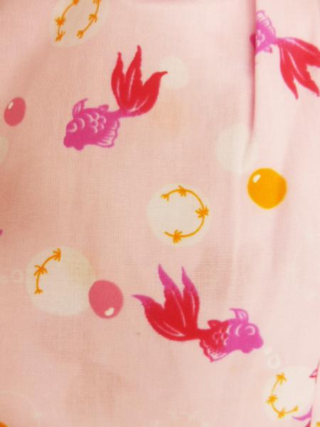女子 ９ １０歳 女用 子供浴衣 ピンク地 金魚 柄 No2967 の通販はau Pay マーケット きものサロン川崎 吉祥院
