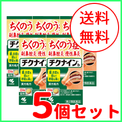 【第2類医薬品】【送料無料！5個セット！】【小林製薬】チクナイン ちくないん b 224錠の通販は