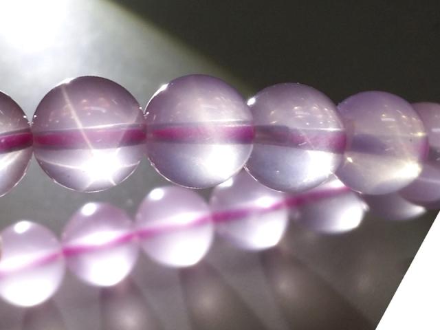 ☆高品質☆【天然石 ブレスレット】スターローズクォーツ (3A) (約10.5〜11mm) パワーストーン 母の日 ギフト