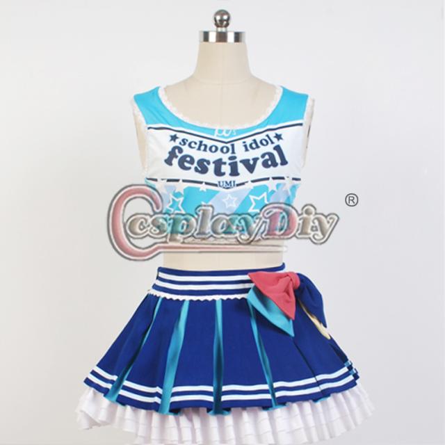 高品質 高級 コスプレ衣装 Love Live! ラブライブ! 風 園田海未 タイプ (そのだ うみ) タイプ 応援隊服 チアリーダーの通販は
