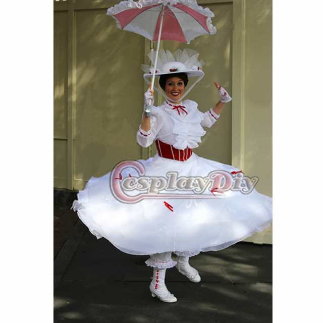 高品質 高級コスプレ衣装 ディズニー メリー・ポピンズ 風 Mary Poppins ドレス Princess Dress オーダーメイド ｜au  PAY マーケット