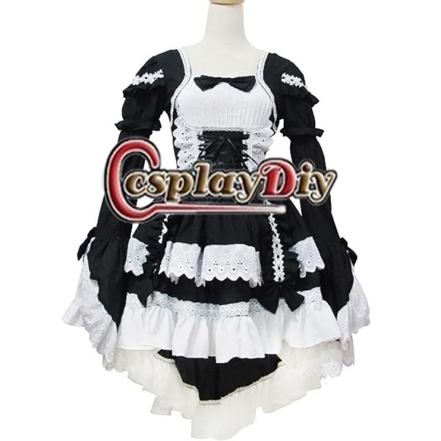 高品質 高級コスプレ衣装 オリジナルメイド服 メイド コスチューム オーダーメイド Ver.2 の通販は