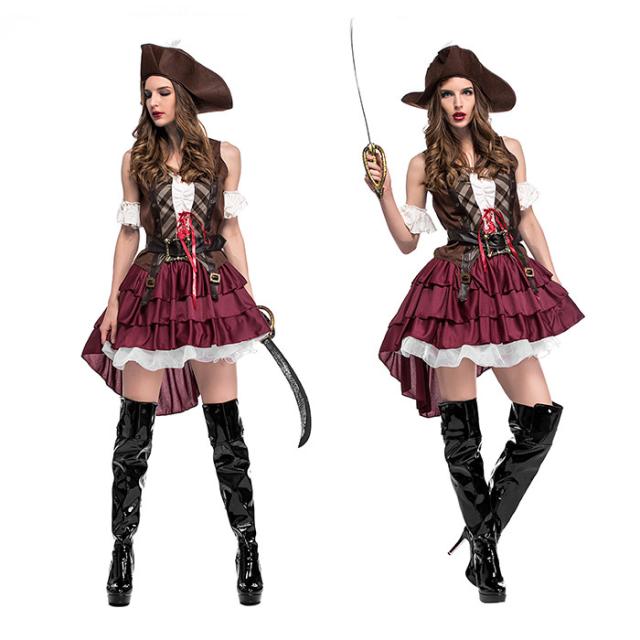 送料無料 短納期ハロウィン ハロウィン仮装 海賊風 セクシーワンピイベント仮装 女海賊 カリビアン風コスプレ服レディース大人用 の通販はau Pay マーケット Champs Elysees