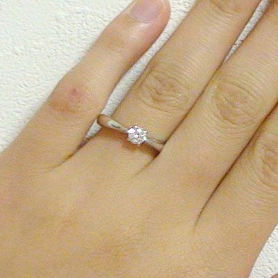 鑑定書付 ダイヤモンド プラチナ 婚約指輪 エンゲージリング ダイヤ 0.4ct F-VVS1-Excellent 4本爪 立爪 Pt900｜au  PAY マーケット