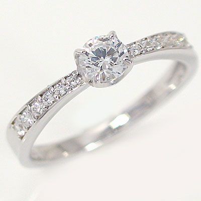 鑑定書付きネックレス ダイヤモンド 0.3ct E VVS2 EXCELLENT H&C 3EX