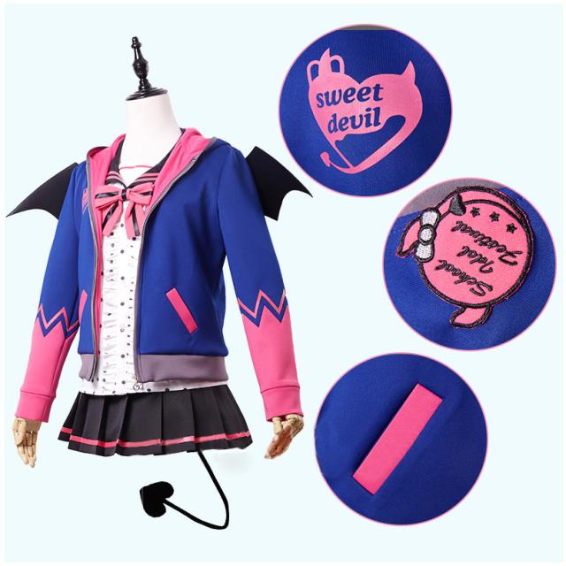ラブライブ！ 小悪魔編 未覚醒 矢澤にこ やざわ にこ 風 コスプレ衣装 高品質 新品 Cosplay アニメ イベント パーティー 仮装　_2