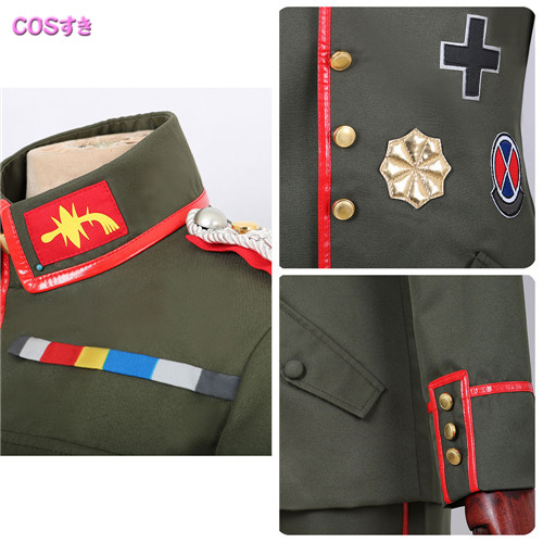 幼女戦記 ようじょせんき ゼートゥーア コスプレ衣装 COS 高品質 新品 Cosplay アニメ コスチューム_3