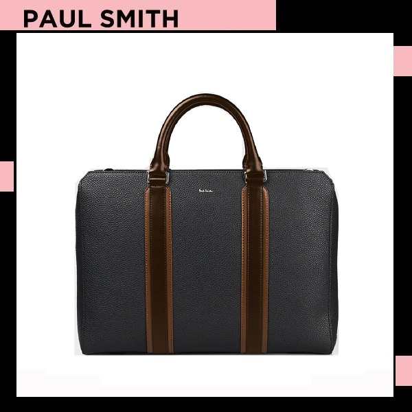 ポールスミス Paul Smith メンズ マルチ カラーブロック 2WAY ブリーフケース ブラック