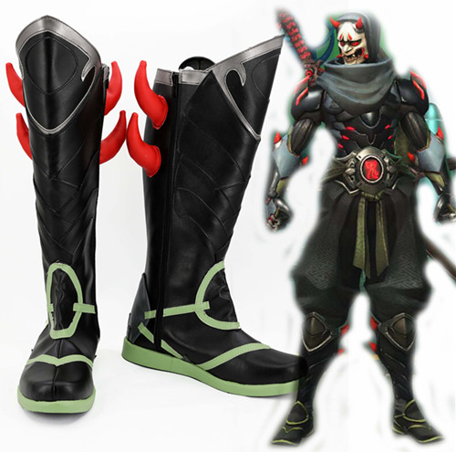 Gargamel コスプレ靴 オーバーウォッチ Overwatch 鬼ゲンジ ゲンジ ゲンジ シマダ 島田源氏 コスプレブーツm3167の通販はau Pay マーケット ガーガメル